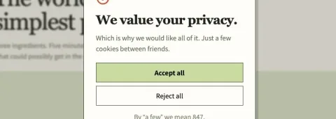 Reject All game screen